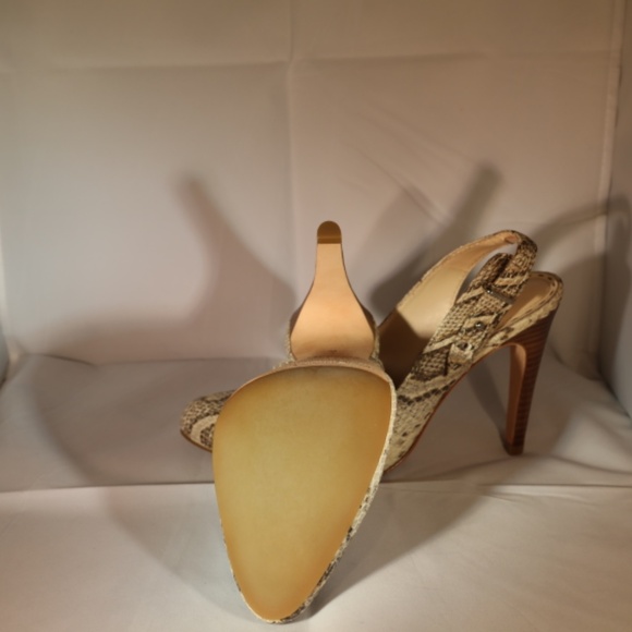 Coach - sling back Alma Printed Python - 7M - Picture 4 of 7